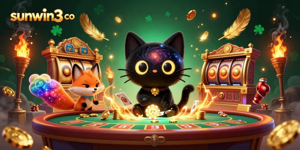 Experience thrilling gameplay at sunwin3 co with colorful characters and dynamic casino action.